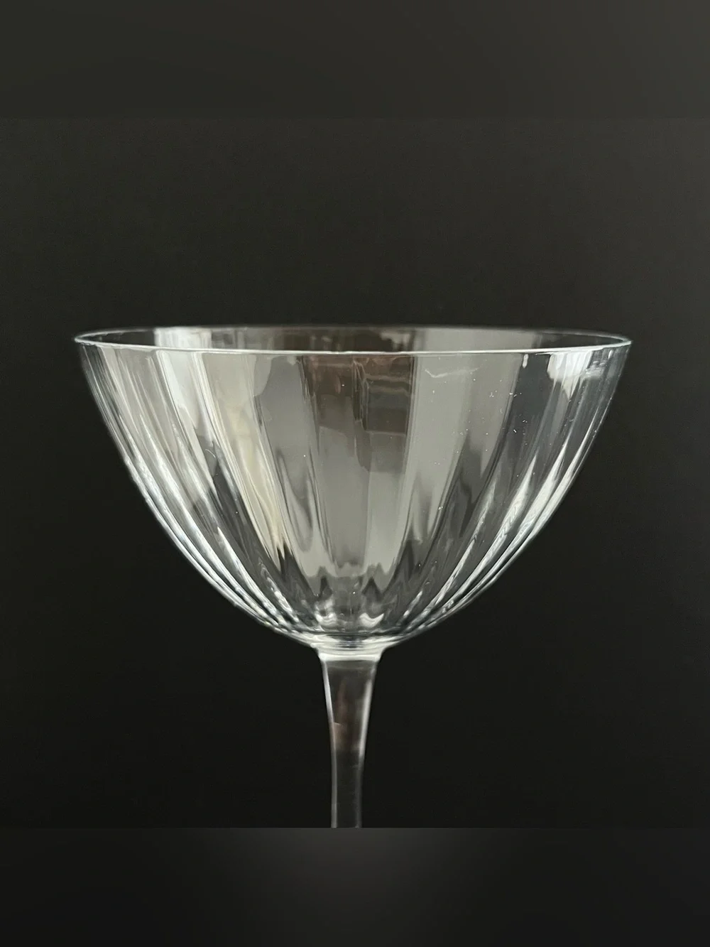 Luigi Bormioli Italy Cocktail Glass Champagne Coupe Fluted Crate & Barrel